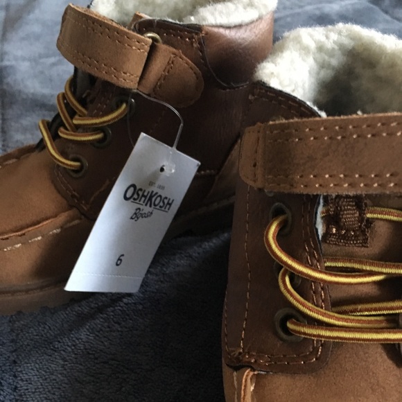 NWT OShkosh Toddler boots size 6 - Picture 4 of 6